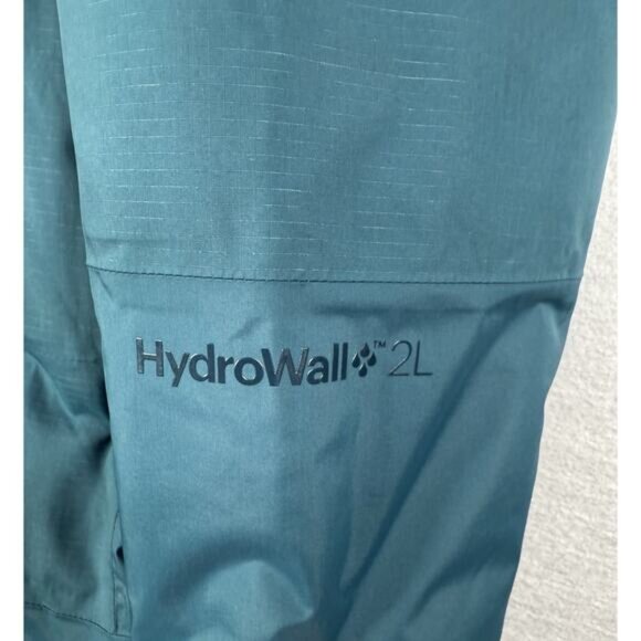 REI Stormhenge 850 Goose Down Parka Womens Sz L Teal Hydrowall Waterproof Jacket - Picture 4 of 13